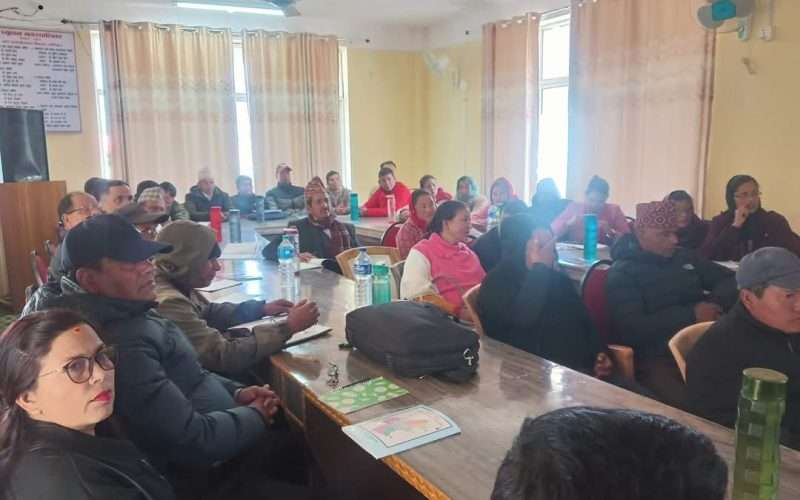 बिद्यालयको कार्यसम्पादनका लागि प्यूठान नगर र बिद्यालय बिच सम्झौता