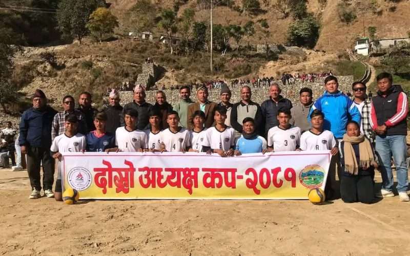 नौबहिनी अध्यक्ष कपको उपाधी वडा नं ७ र १ लाई