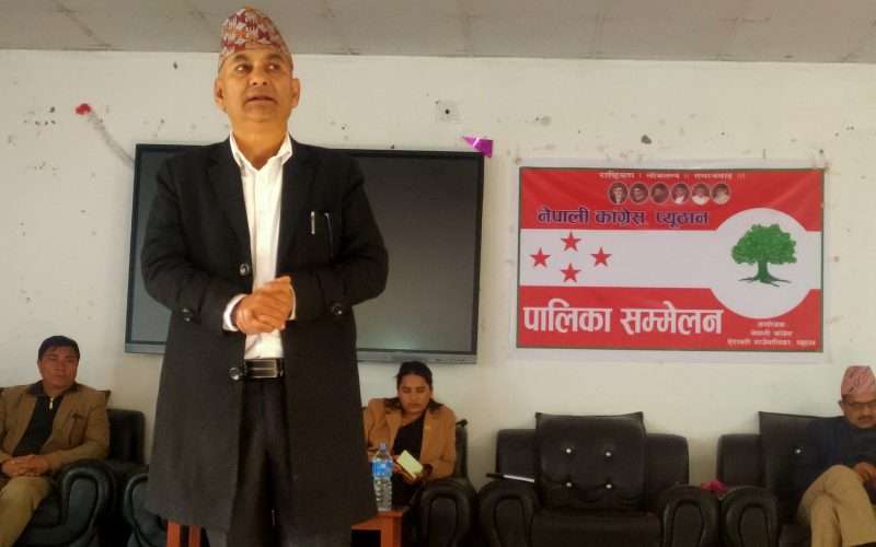 नेपाली कांग्रेसको सयदिने अभियान प्यूठानमा पनि तिब्र