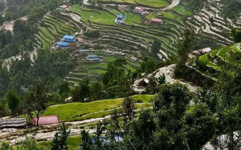 लुम्बिनी प्रदेशका उच्च पहाडी भु-भागमा हिमपात र असिना पानी
