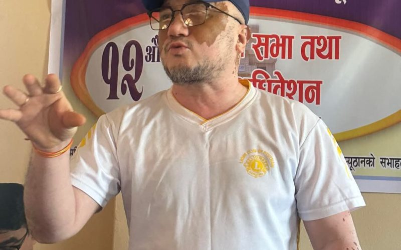 निर्माण व्यवसायी संघ प्यूठानमा फेरी नवीन श्रेष्ठ